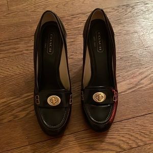 Coach Black High Heels